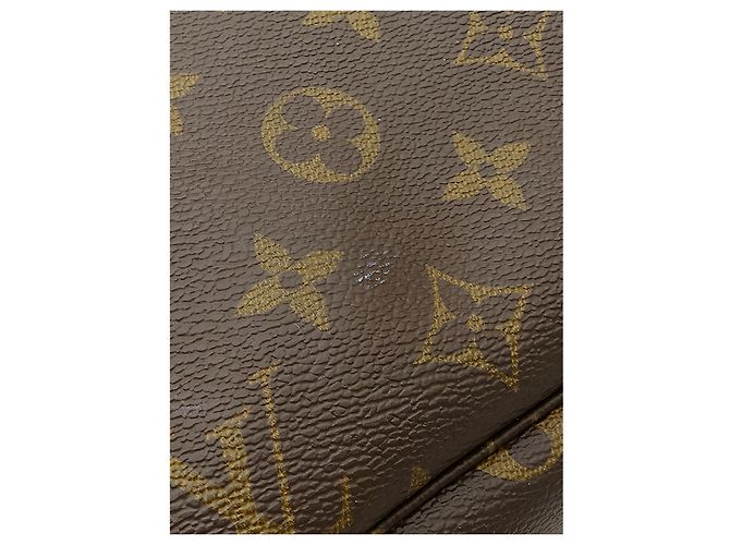 Louis Vuitton Brown Monogram Neverfull MM - vista 9