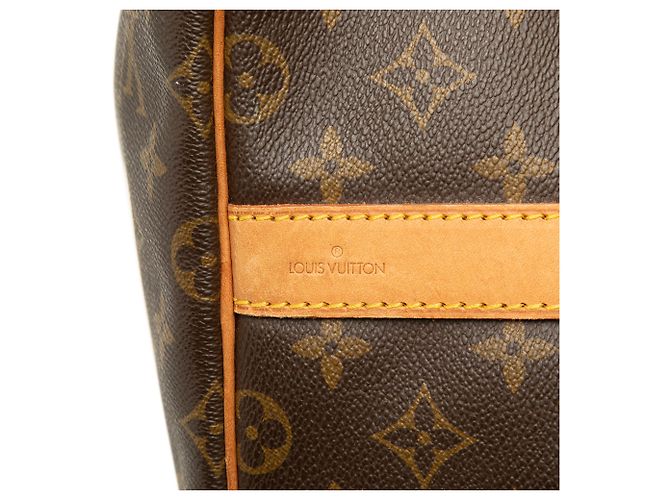 Louis Vuitton Brown Monogram Keepall Bandouliere 55 - vista 5