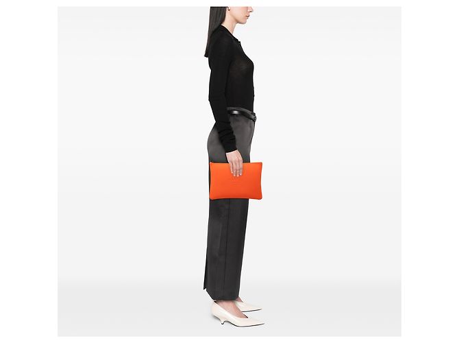 Hermès Neobain Medium Neopren-Case Orange - vista 6