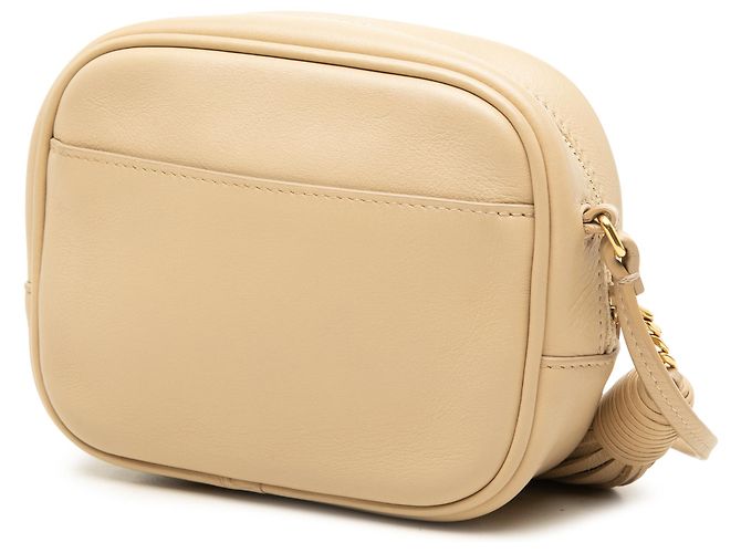 Autre Marque Borsa Blogger Monogram in Nappa Beige Saint Laurent - vista 2