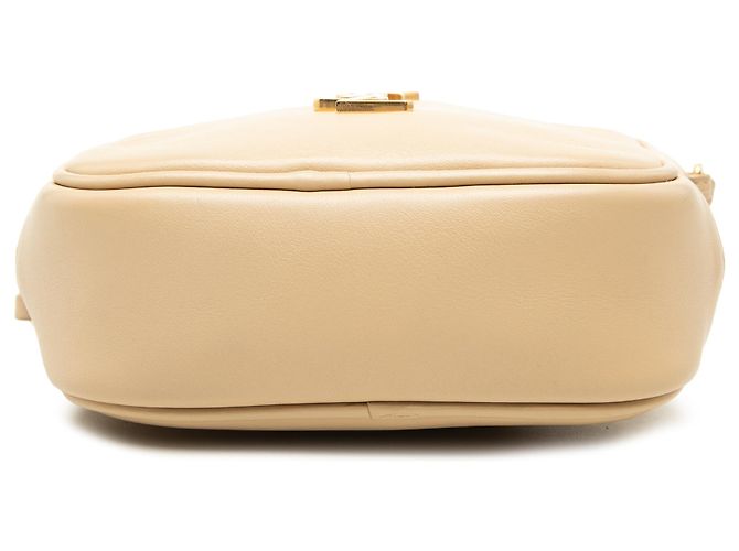 Autre Marque Borsa Blogger Monogram in Nappa Beige Saint Laurent - vista 3
