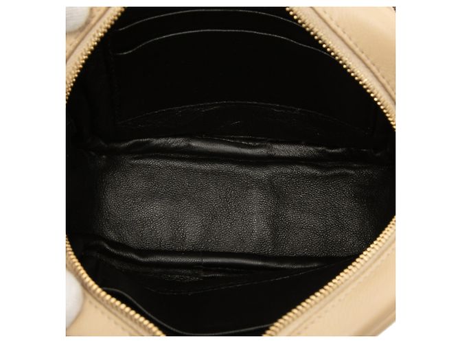 Autre Marque Borsa Blogger Monogram in Nappa Beige Saint Laurent - vista 4