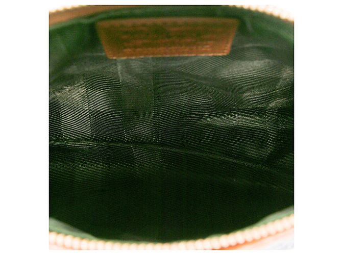 Necessaire Burberry in denim trapuntato blu - vista 4
