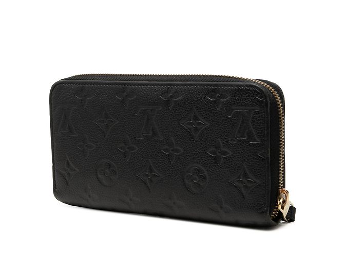 Louis Vuitton Monogram Empreinte Zippy Long Wallet Schwarz - Ansicht 2