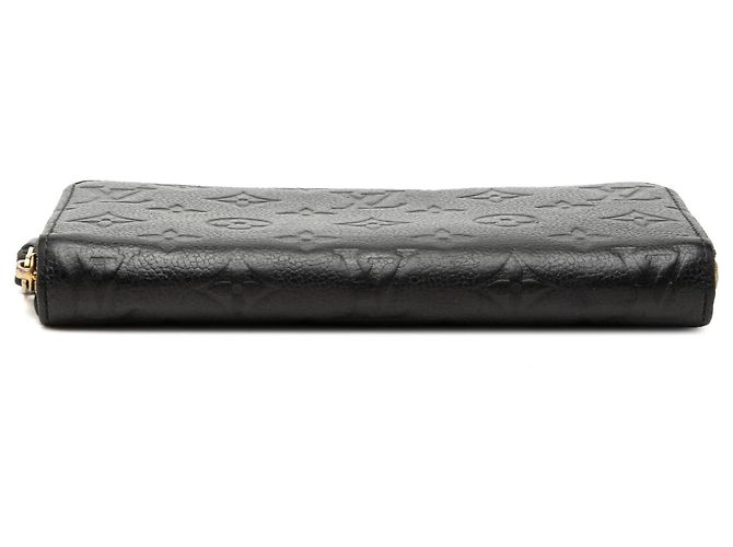 Louis Vuitton Monogram Empreinte Zippy Long Wallet Schwarz - Ansicht 3