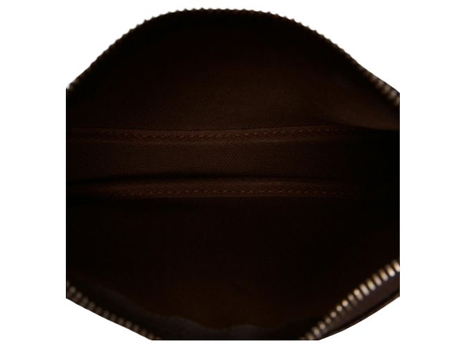 Louis Vuitton Brown Monogram Mini Pochette Accessoires - vista 4