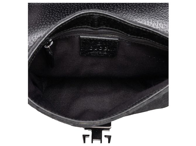 Borsello cintura Gucci in tela GG nera - vista 4