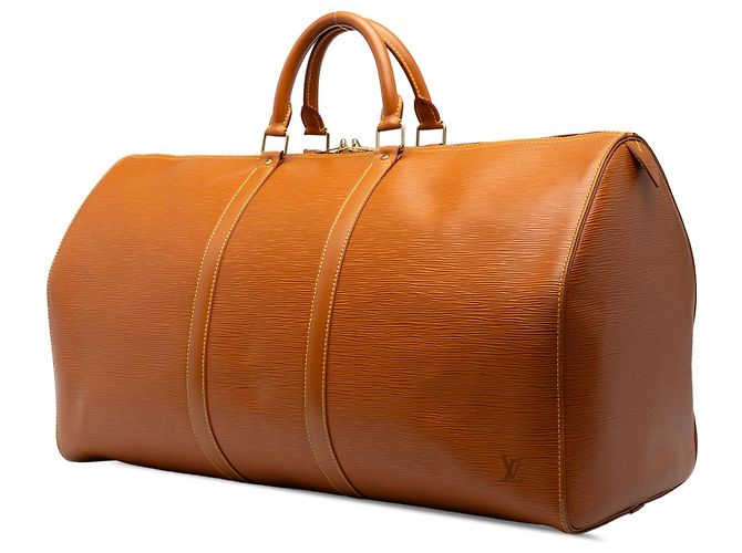 Louis Vuitton Brown Epi Keepall 55 - vista 2