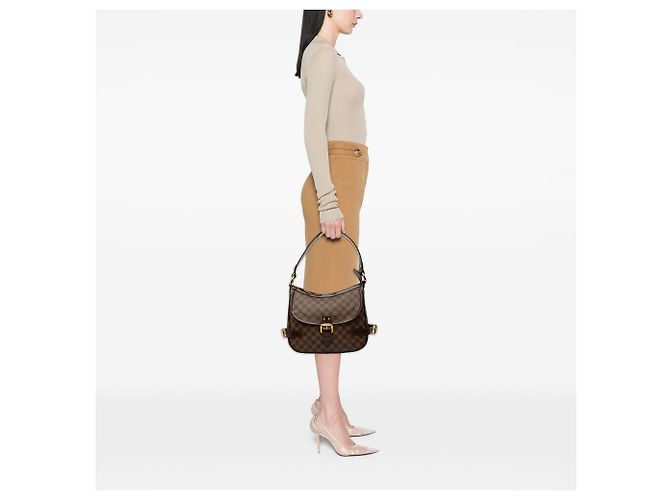 Louis Vuitton Brown Damier Ebene Highbury - vista 7