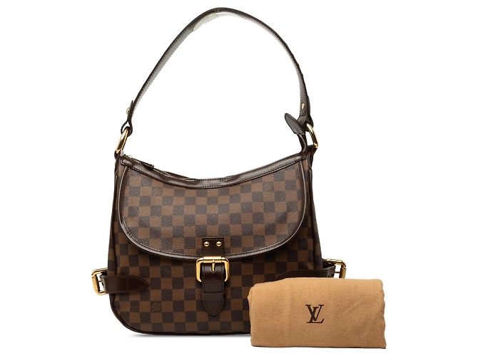 Louis Vuitton Brown Damier Ebene Highbury - vista 8