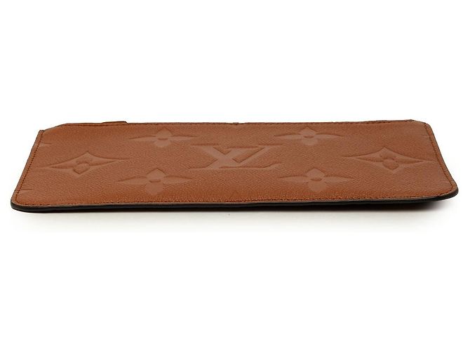 Bolso Louis Vuitton Brown Monogram Empreinte Giant Neverfull MM - vista 3