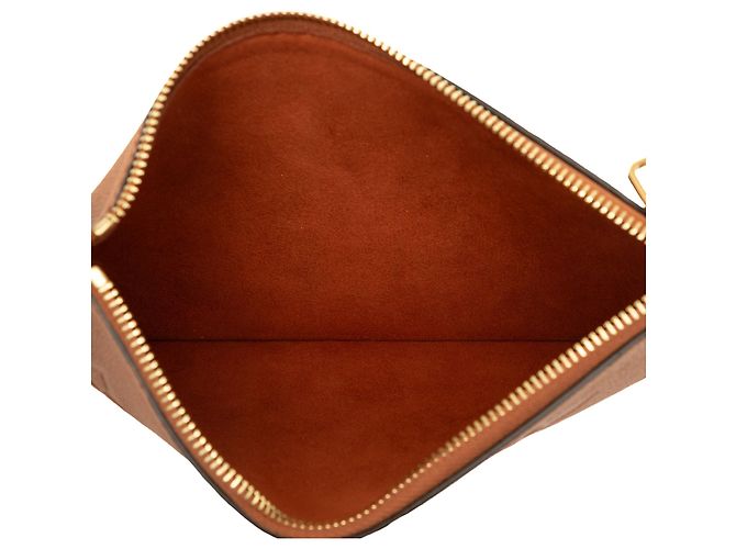 Bolso Louis Vuitton Brown Monogram Empreinte Giant Neverfull MM - vista 4