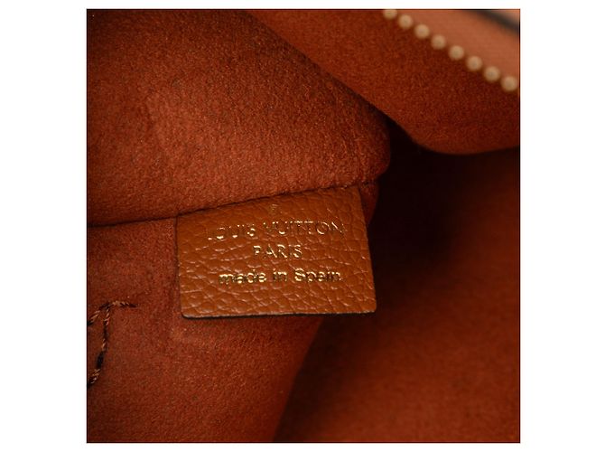 Bolso Louis Vuitton Brown Monogram Empreinte Giant Neverfull MM - vista 5