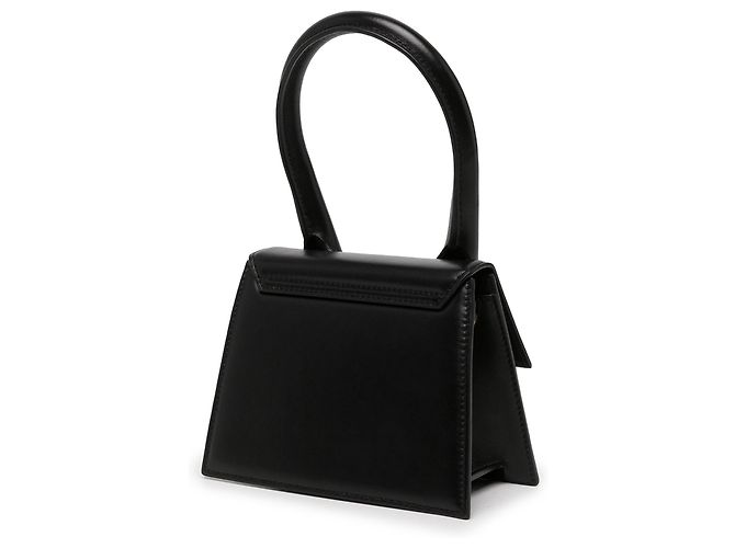 Jacquemus Le Chiquito Moyen in pelle nera - vista 2