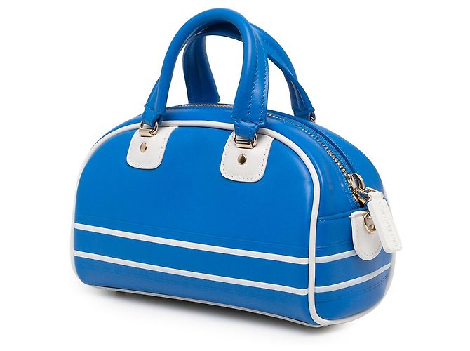 Borsa Bowling Dior Vibe con zip in pelle Micro blu Dior - vista 2
