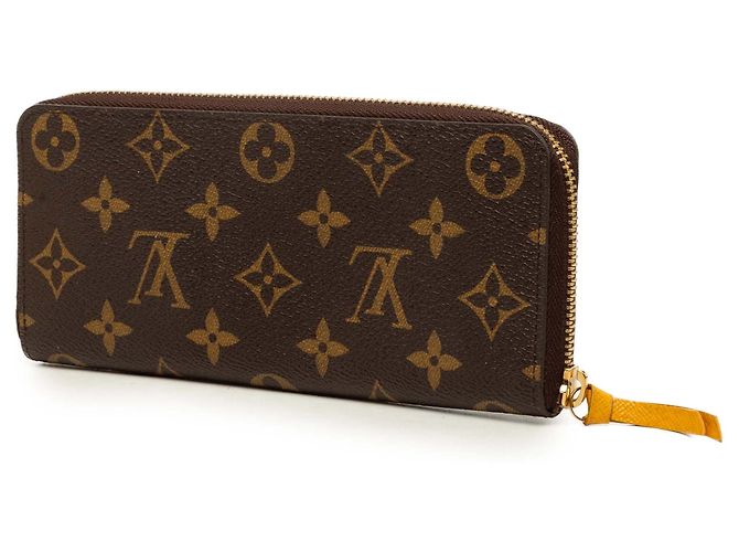 Cartera larga Louis Vuitton Brown Monogram Clemence - vista 2