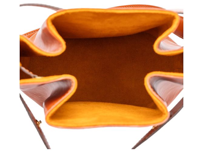 Louis Vuitton Brown Epi Sac D Epaule PM - vista 4