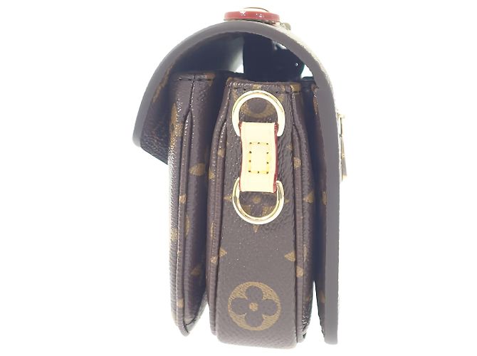 Louis Vuitton Brown Monogram Pochette Metis East West - vista 10