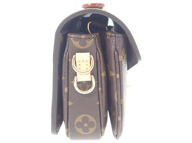 Louis Vuitton Brown Monogram Pochette Metis East West - vista 11