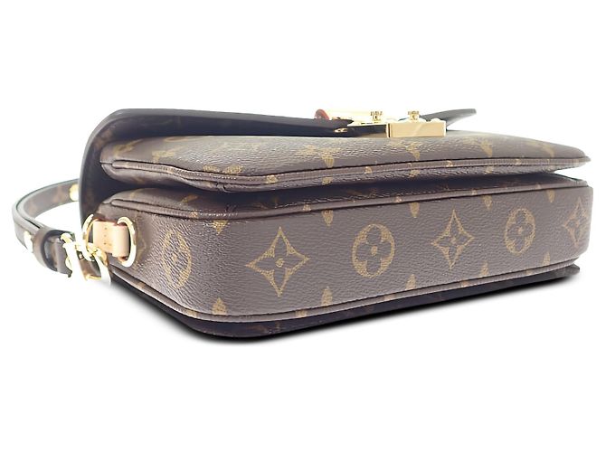 Louis Vuitton Brown Monogram Pochette Metis East West - vista 2