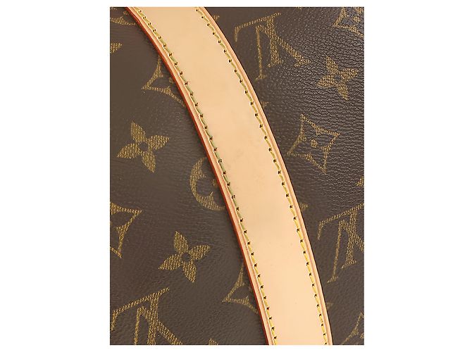 Louis Vuitton Brown Monogram Keepall Bandouliere 50 - vista 6