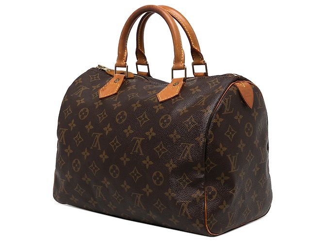Louis Vuitton Brown Monogram Speedy 30 - vista 2