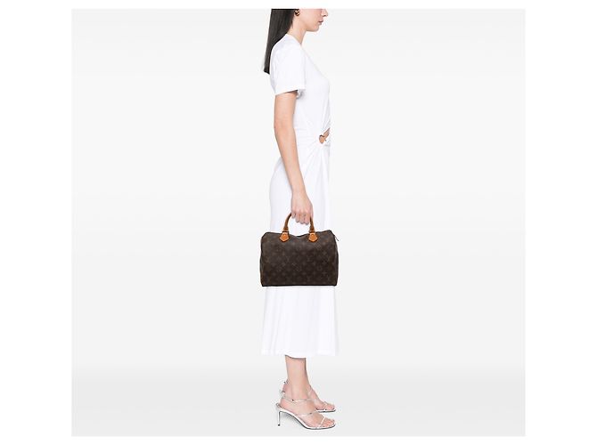 Louis Vuitton Brown Monogram Speedy 30 - vista 5