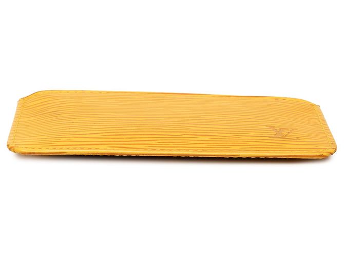 Louis Vuitton Yellow Epi Key Pouch - view 3