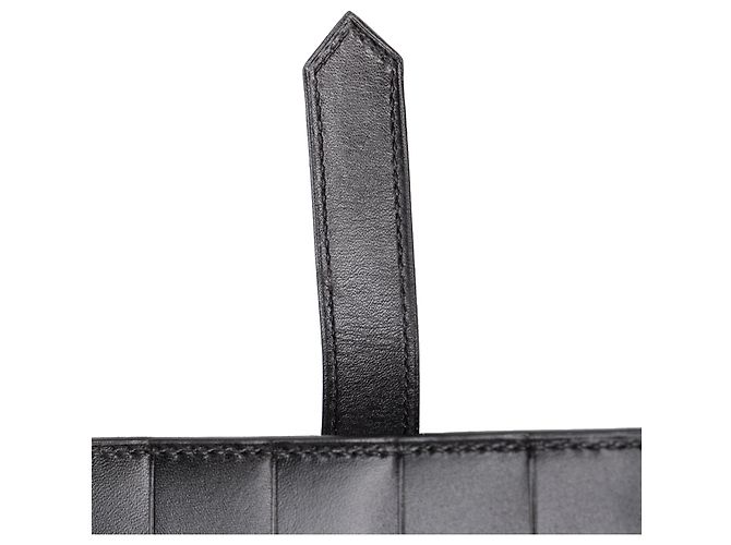 Béarn Cartera Hermès Bearn de piel Box Calf negra - vista 7