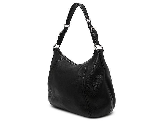 Borsa a tracolla Prada in Vitello Phenix nero - vista 3