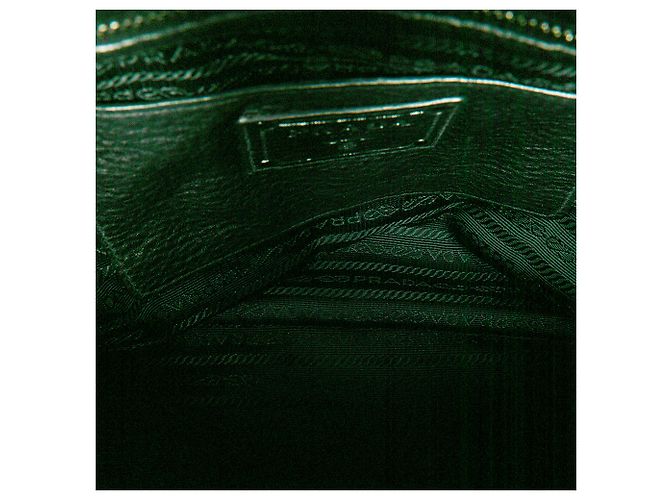 Borsa a tracolla Prada in Vitello Phenix nero - vista 5