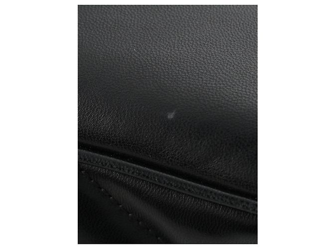 Borsa a tracolla Gucci Black Medium GG Marmont in pelle matelassé con borchie GG - vista 8