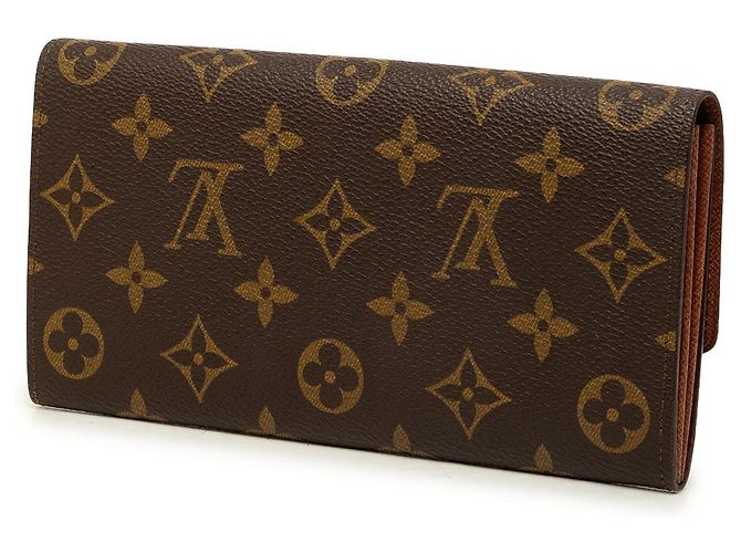 Louis Vuitton Brown Monogram Sarah Long Wallet - view 2