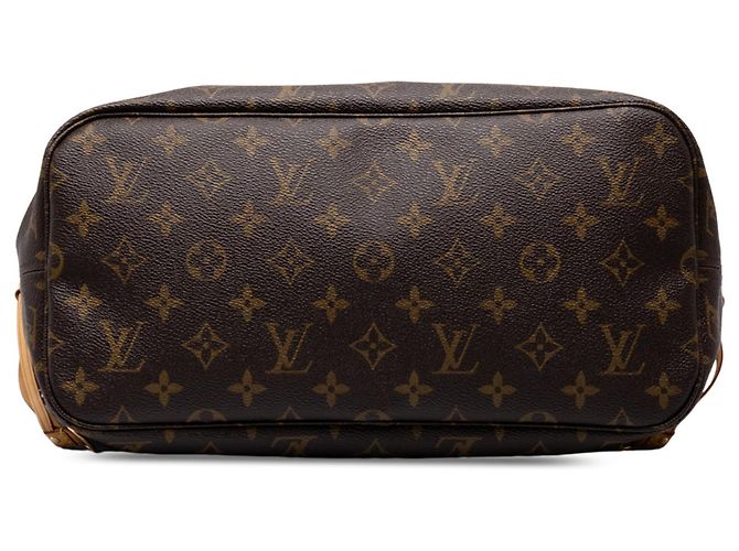 Louis Vuitton Brown Monogram Neverfull MM - vista 3