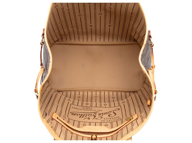 Louis Vuitton Brown Monogram Neverfull MM - vista 4