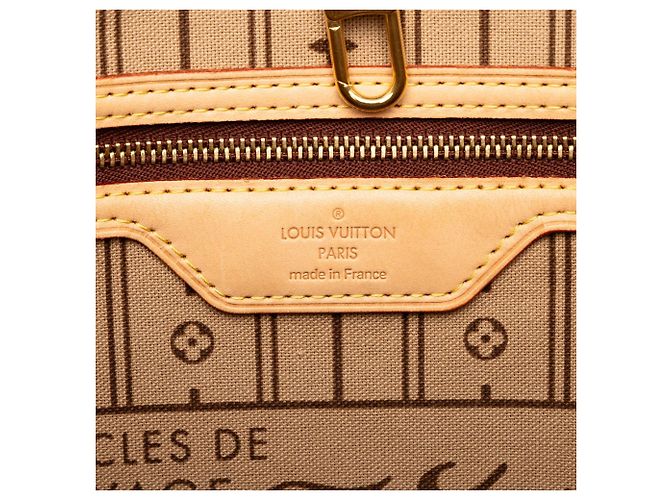 Louis Vuitton Brown Monogram Neverfull MM - vista 5