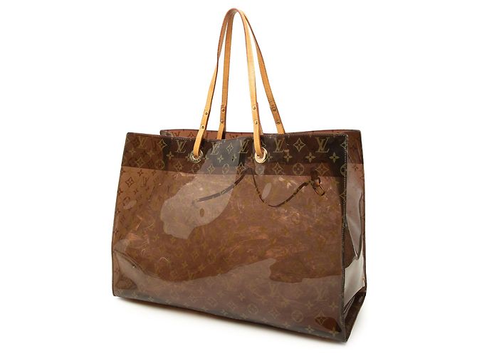 Louis Vuitton Brown Monogram Vinyl Cabas Sac Cruise - vista 2