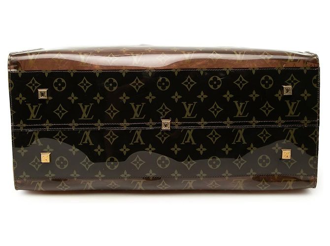 Louis Vuitton Brown Monogram Vinyl Cabas Sac Cruise - vista 3