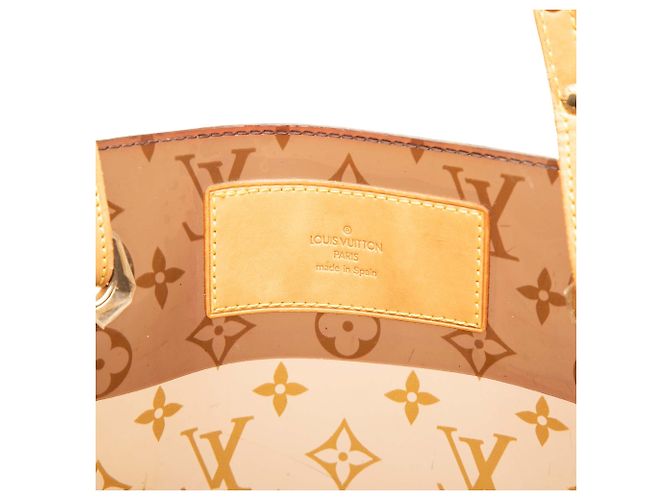 Louis Vuitton Brown Monogram Vinyl Cabas Sac Cruise - vista 5