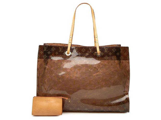 Louis Vuitton Brown Monogram Vinyl Cabas Sac Cruise - vista 7