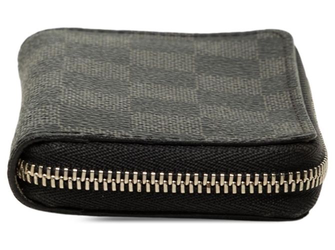 Monedero Zippy Louis Vuitton Damier Graphite Negro - vista 3