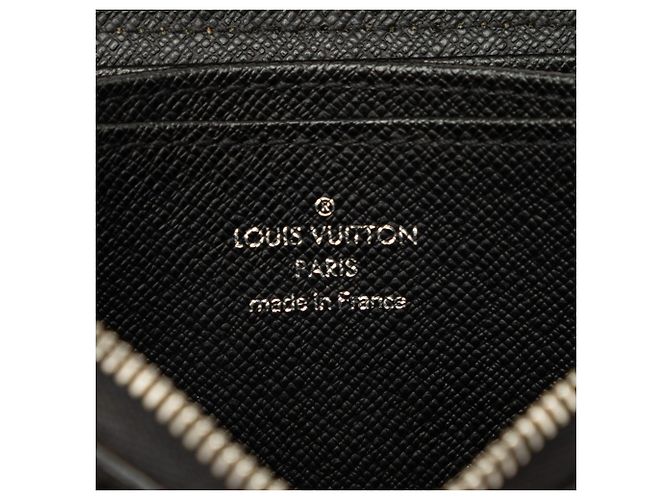 Monedero Zippy Louis Vuitton Damier Graphite Negro - vista 5