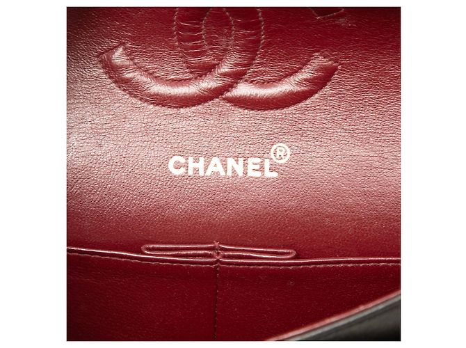 Chanel Black Medium Classic Lambskin Double Flap - vista 5