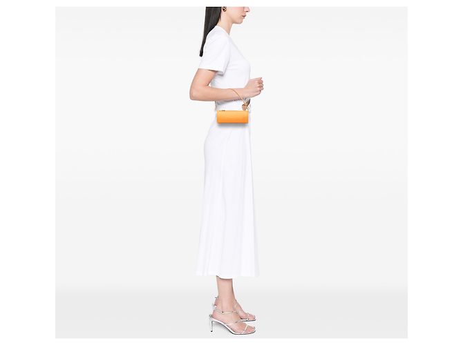 Louis Vuitton Orange Epi Pochette Soufflot - vista 6