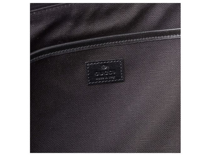 Gucci Clutch Black GG Supreme Interlocking G - vista 5