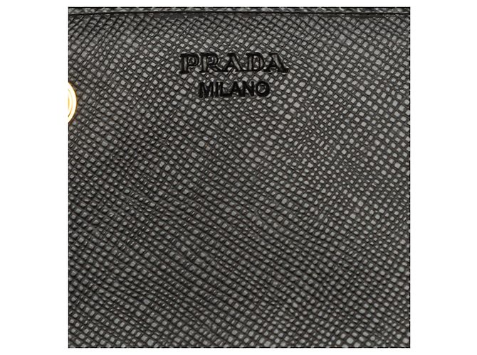 Cartera larga Prada de Tessuto negro - vista 6