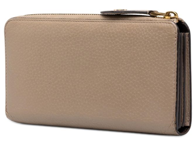 Louis Vuitton Beige Taurillon Comete Zippy Wallet - Ansicht 2