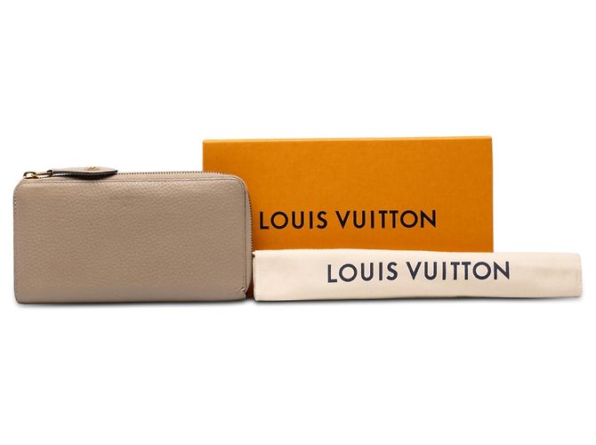 Louis Vuitton Beige Taurillon Comete Zippy Wallet - Ansicht 7