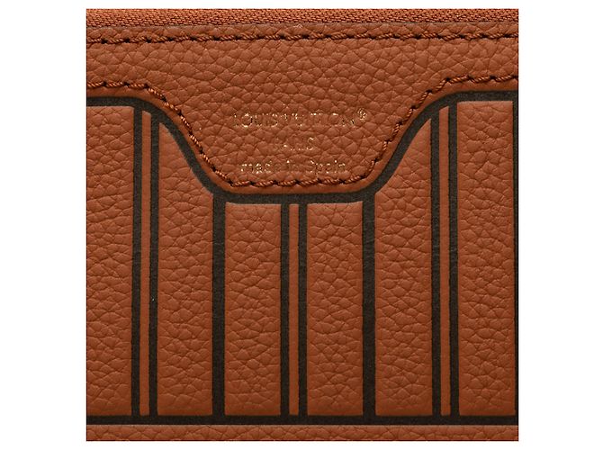 Louis Vuitton Pochette Neverfull MM in pelle di vitello Inside Out Marrone - vista 5