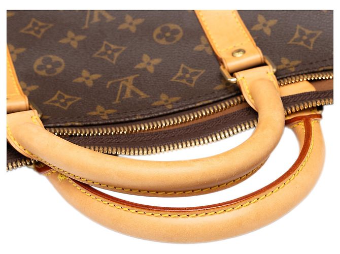 Louis Vuitton Brown Monogram Keepall Bandouliere 60 - vista 6